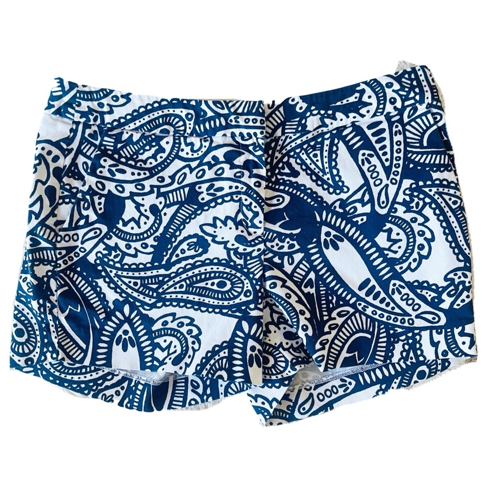 Anthropologie Paisley Chino Shorts Kinji Women’s Size 6